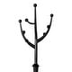 preview thumbnail 105 of 140, Tree-branch Rubberwood Freestanding Coat Rack with Hooks