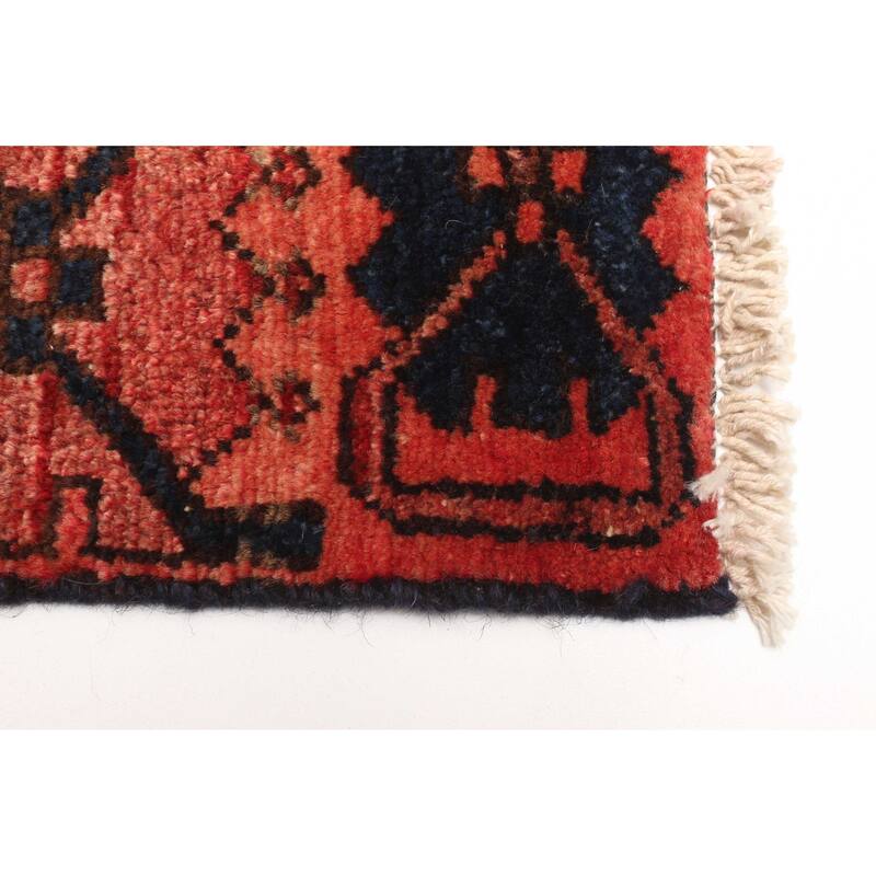 ECARPETGALLERY Hand-knotted Andelz Red Wool Rug - 3'10 x 6'2