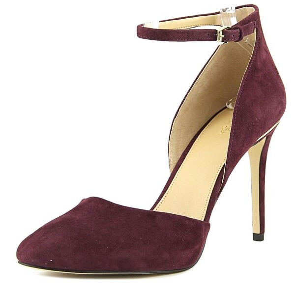 michael kors purple heels