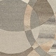 preview thumbnail 19 of 97, Mayflower Handmade Modern Circles Wool Area Rug
