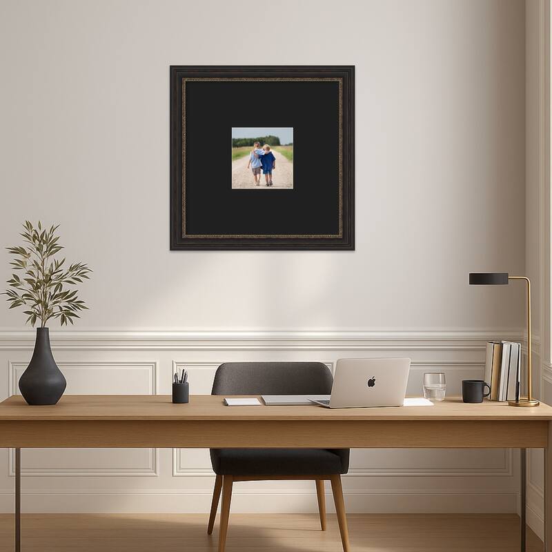 Accent Bronze Narrow Framed Picture Frame, Photo Frame