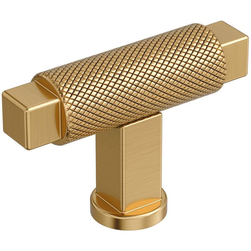 Amerock BP37621 Balata 9/16" Knurled Bar Cabinet Knob - Champagne Bronze