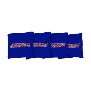 Savannah State Tigers Blue Cornhole Bags
