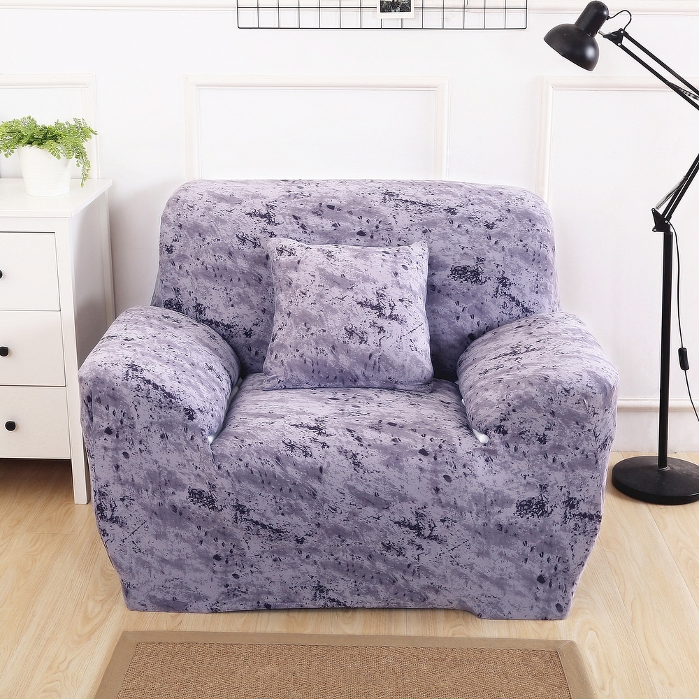 Purple online armchair covers
