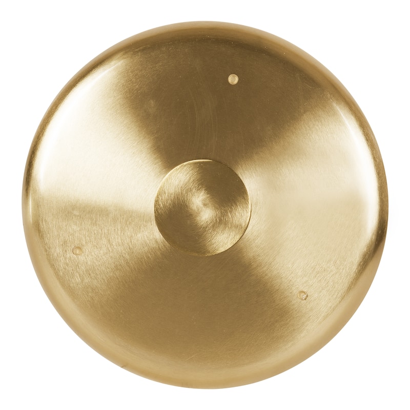 Kate and Laurel Laranya Tiered Round Decorative Tray - 12x12x15