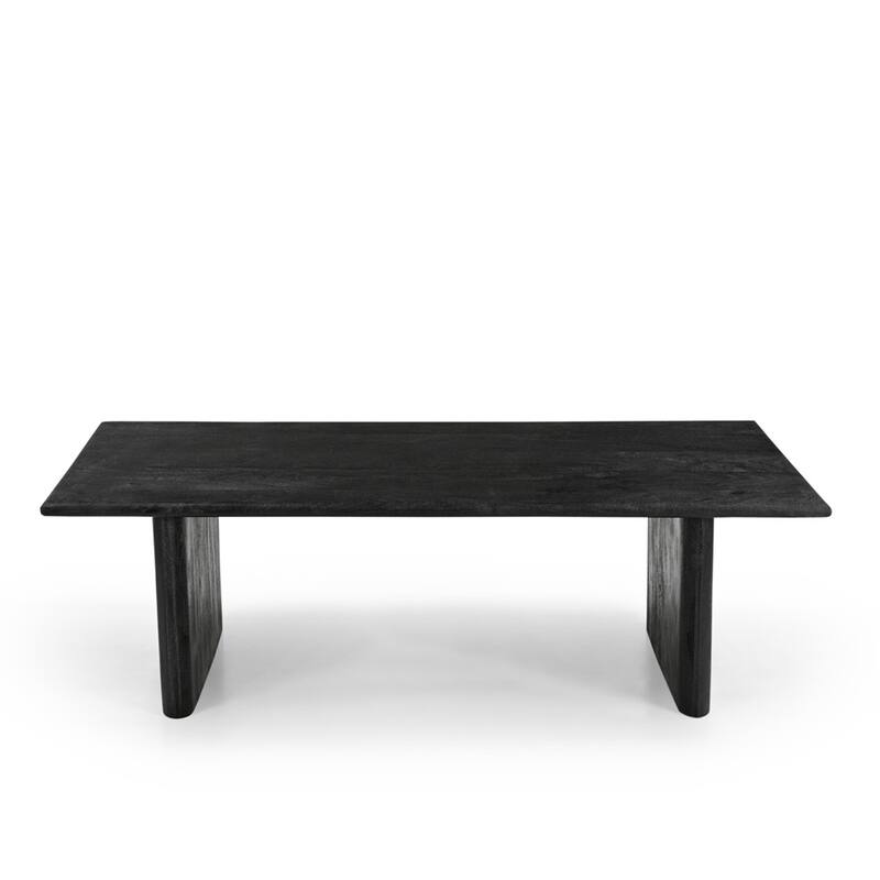 Grackle Solid Wood Coffee Table- Black - 53" X 28"