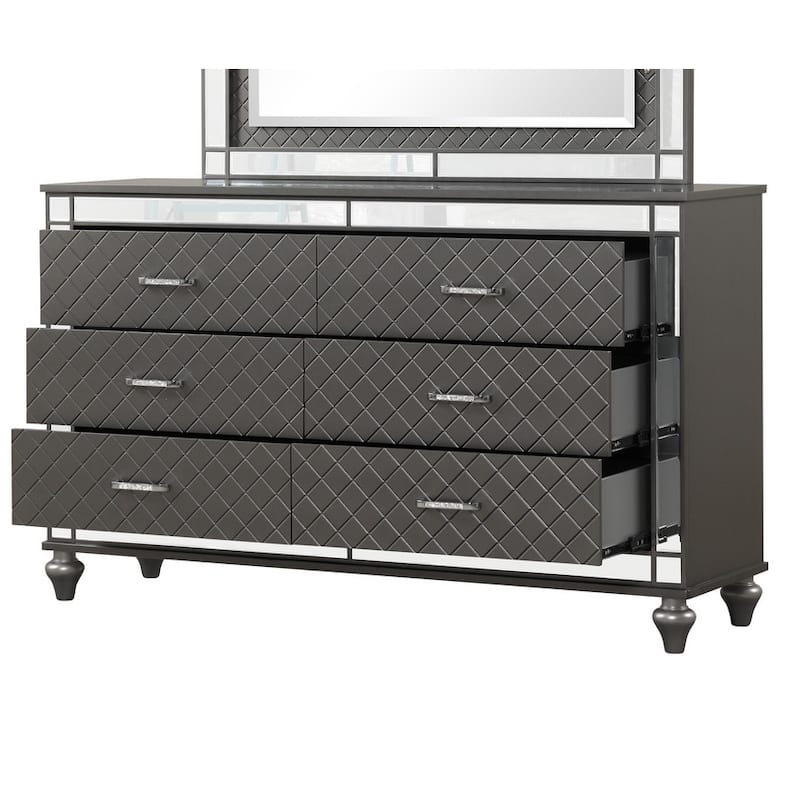 G02702-D Livorno Dresser Gray