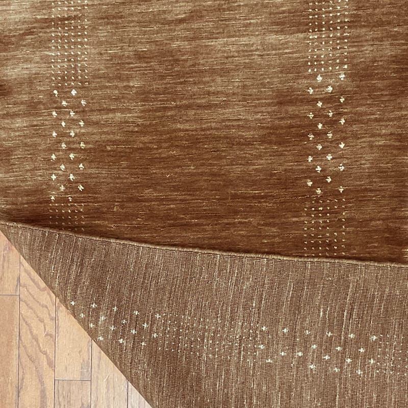 Herat Oriental Handmade Modern Gabbeh Wool Rug - 2'6 x 10'