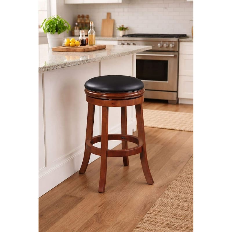 Boraam 29-inch Backless Bar Stool - Cherry