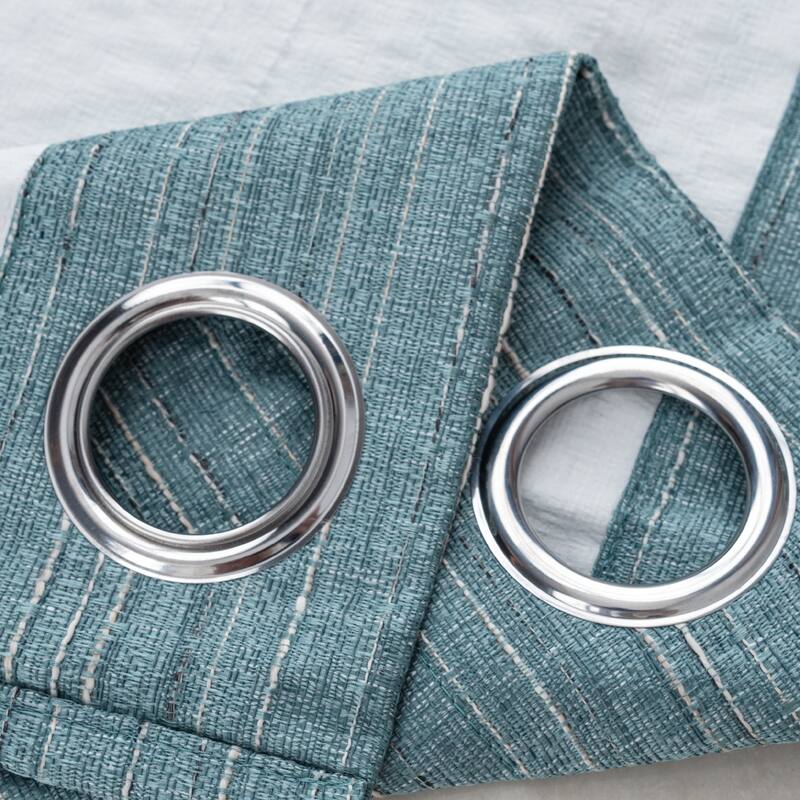 Kensington Striped Texture Window Curtain Panel 84" or 95"