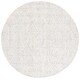 preview thumbnail 56 of 65, SAFAVIEH Handmade Ebony Jolien Modern Wool Rug 6' Round - Grey/Ivory