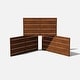 preview thumbnail 23 of 77, Veradek Corten Steel Screen Panel 3 Pack - Linear