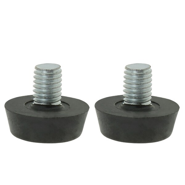 ELEVATE FURNITURE NUTS M8 BRASS Threaded Stem Adjustable Furniture Feet 60 mm 