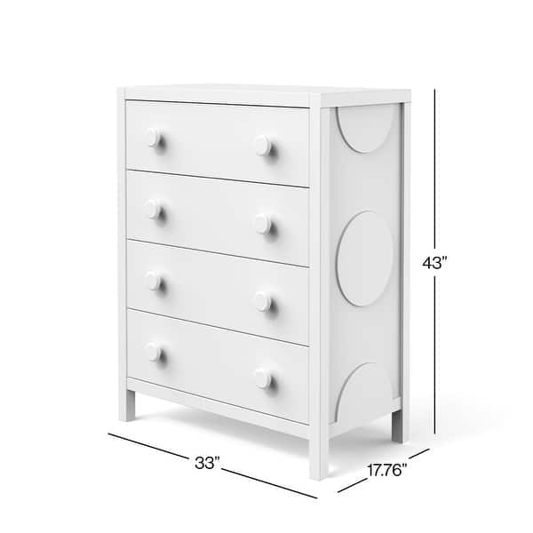 dimension image slide 0 of 2, Orbit 4 Drawer Chest