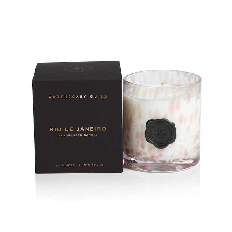 AG Opal Glass Candle Jar in Gift Box, Rio de Janeiro