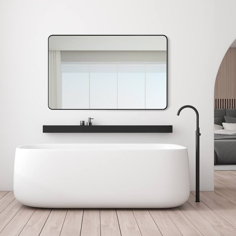 Altair Nettuno Bathroom/Vanity Aluminum Framed Wall Mirror