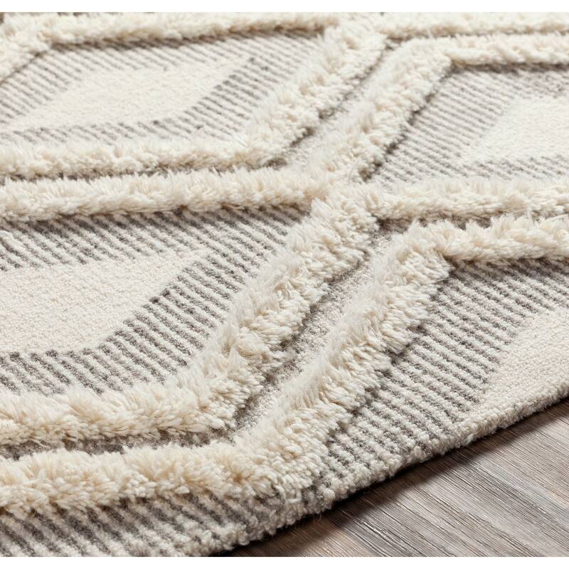 Livabliss Halifax Handmade Bohemian Wool Area Rug
