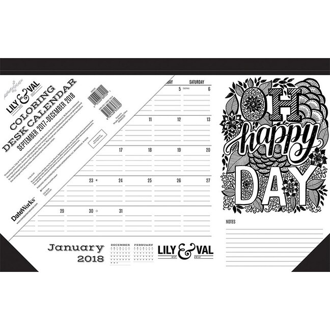 Shop Coloring For Women Desk Pad Nature By Trends International Free Shipping On Orders Over 45 Overstock 18139936