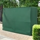 preview thumbnail 1 of 7, Outsunny 600D Oxford 3-Seater Patio Swing Cover Outdoor Chair Cover Garden Furniture Cover Rain Protection Waterproof Anti-UV Dark Green