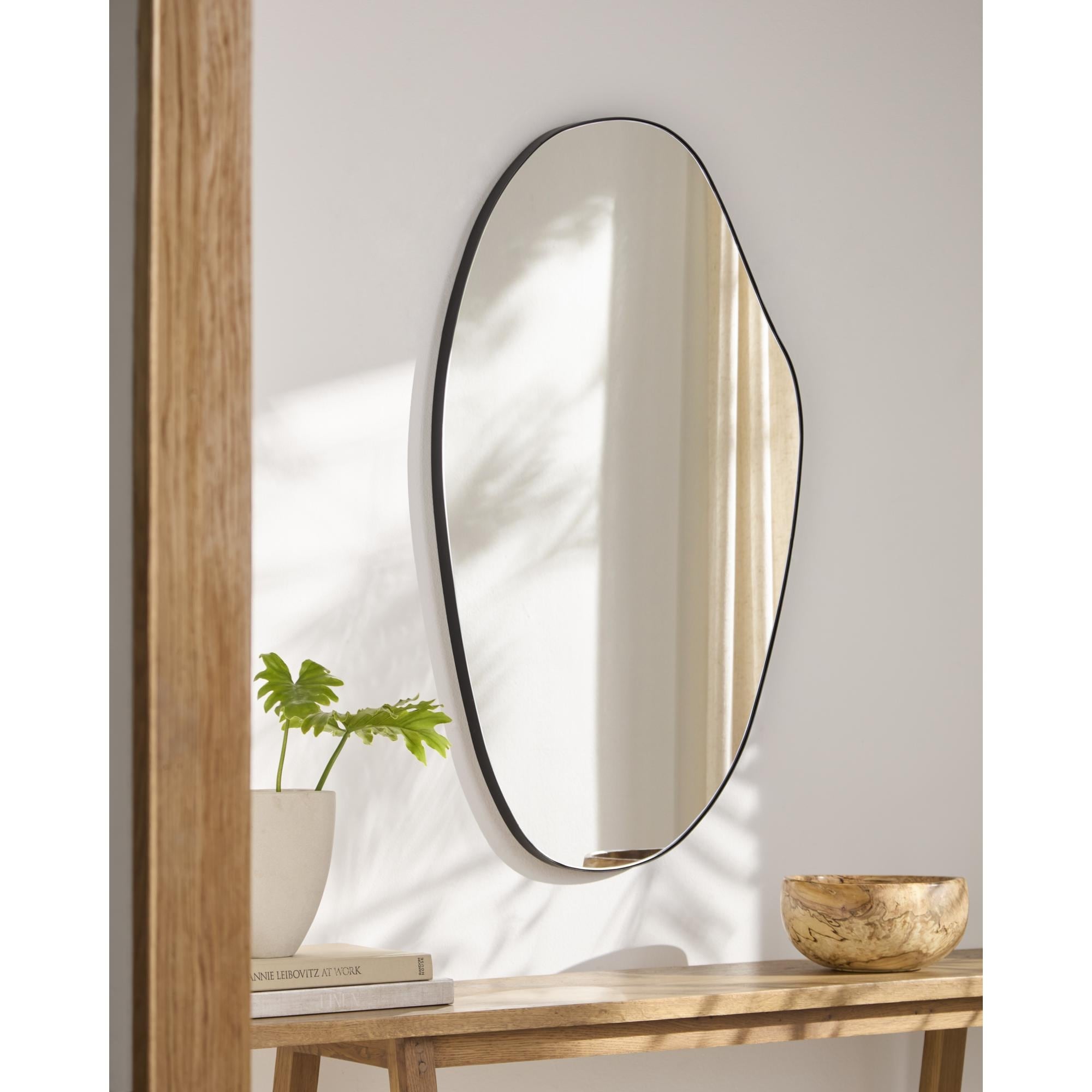 Livabliss x Galey Alix Louie Modern Accent Mirror - 36"H x 21"W x 1"D