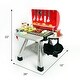 preview thumbnail 2 of 3, Easy Playhouse BBQ Grill Toy Playset, Light & Sound, Realistic Smoke, Cooking