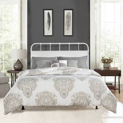 Carbon Loft Wandja Metal Headboard with Frame
