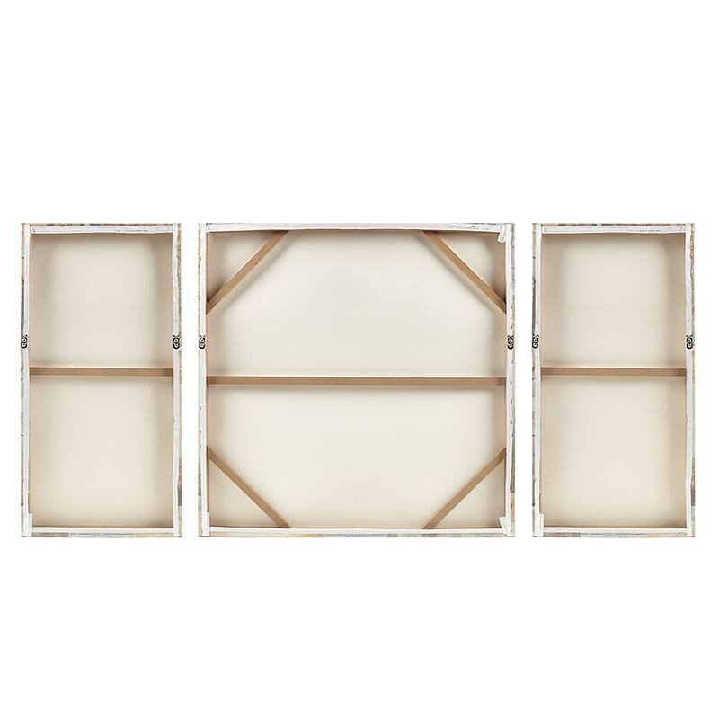 Madison Park Forest Reflections Triptych 3-piece Canvas Wall Art Set - Multi