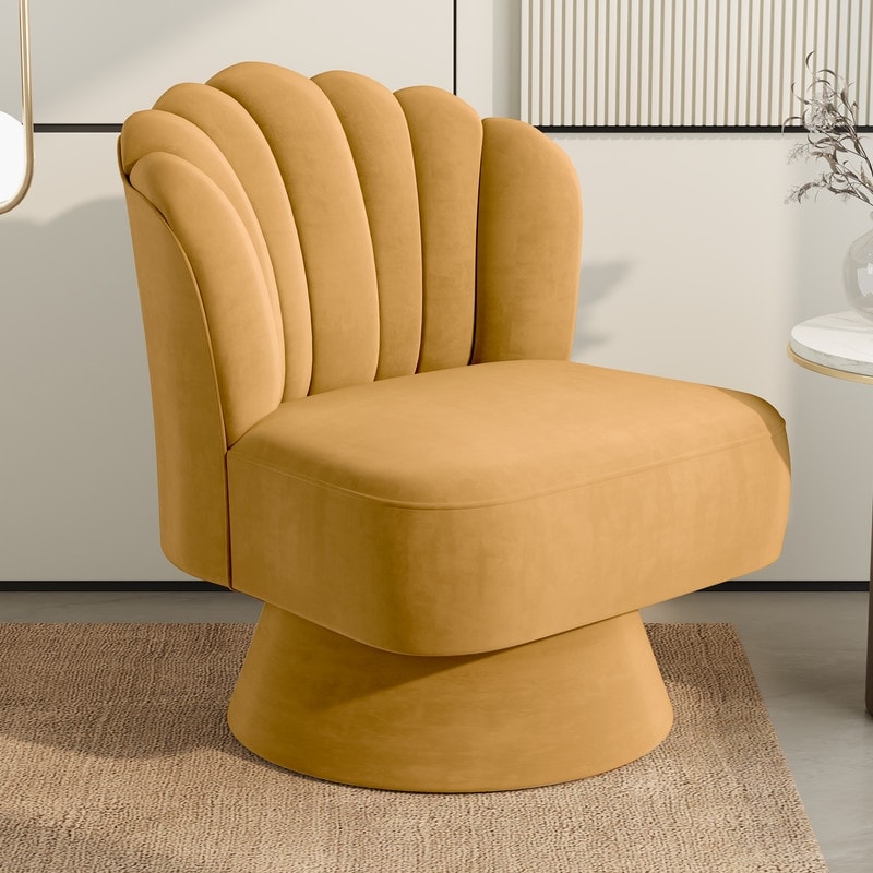 Glam swivel online chair