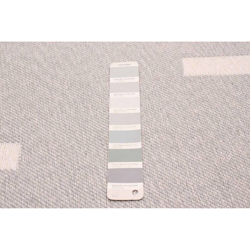 ECARPETGALLERY Flat-Weave Ankara III White Kilim