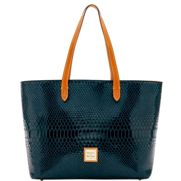 Dooney & Bourke Snake Small Shopper (Introduced by Dooney & Bourke at $268 in Jul 2016) - Black