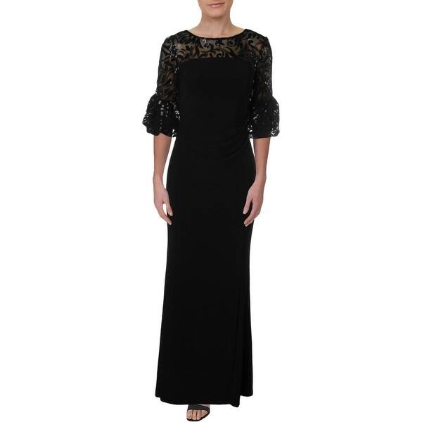 Shop Lauren Ralph Lauren Womens Decker Evening Dress Lace Sequined