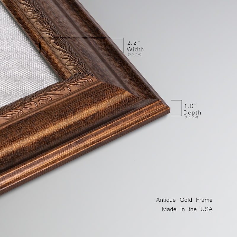 Gilt Landscape II Premium Framed Canvas- Ready to Hang
