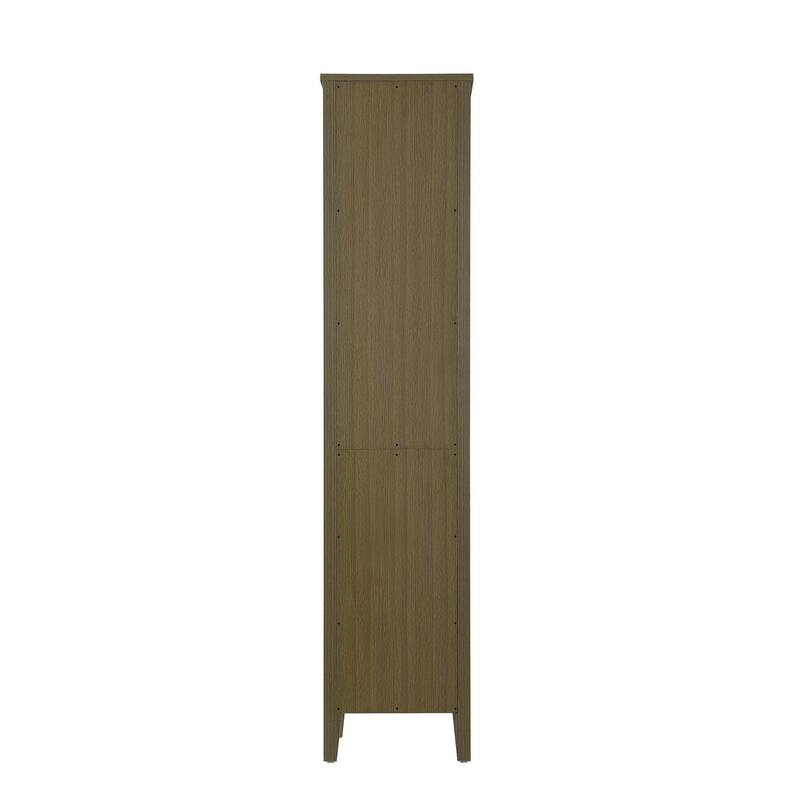 Laura 16-28 Inch Open Shelving Bath Storage Cabinet