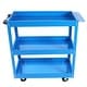preview thumbnail 1 of 21, 3-Tier Rolling Tool Cart for Garage and Workshop Use Blue