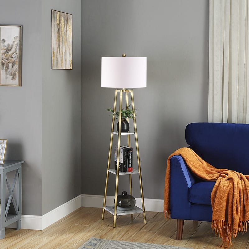 ROSEN GARDEN Floor Lamp, Standing Reading Light