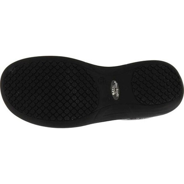 spring step belo work clog