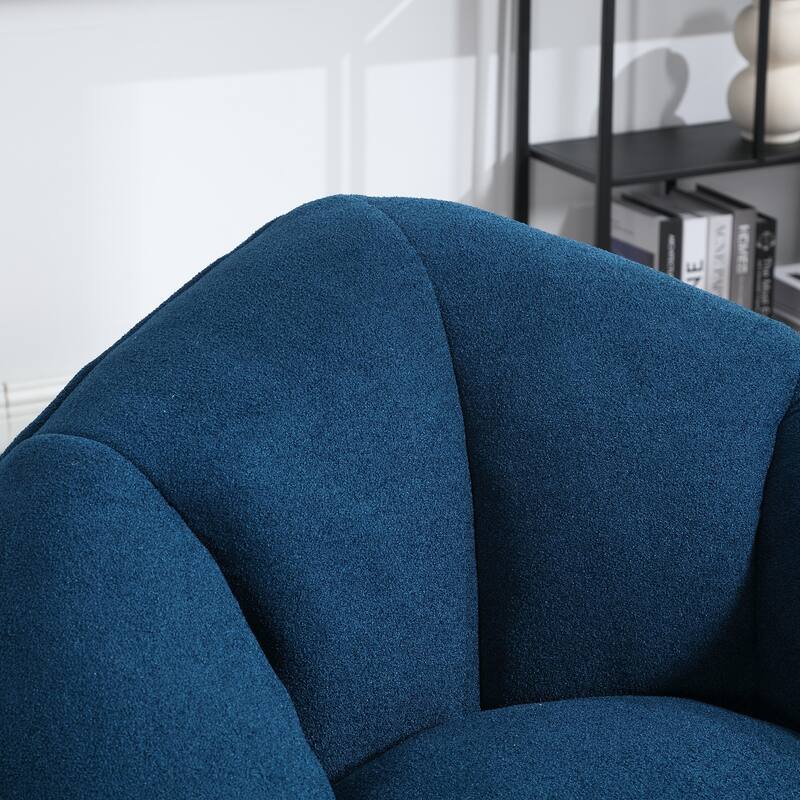 High Pressure Foam Bean Bag Sofa Chair with Footrest