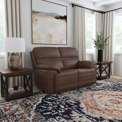 Jackson Power Reclining Loveseat with Power Headrests by Flexsteel - 66" x 42" x 41"