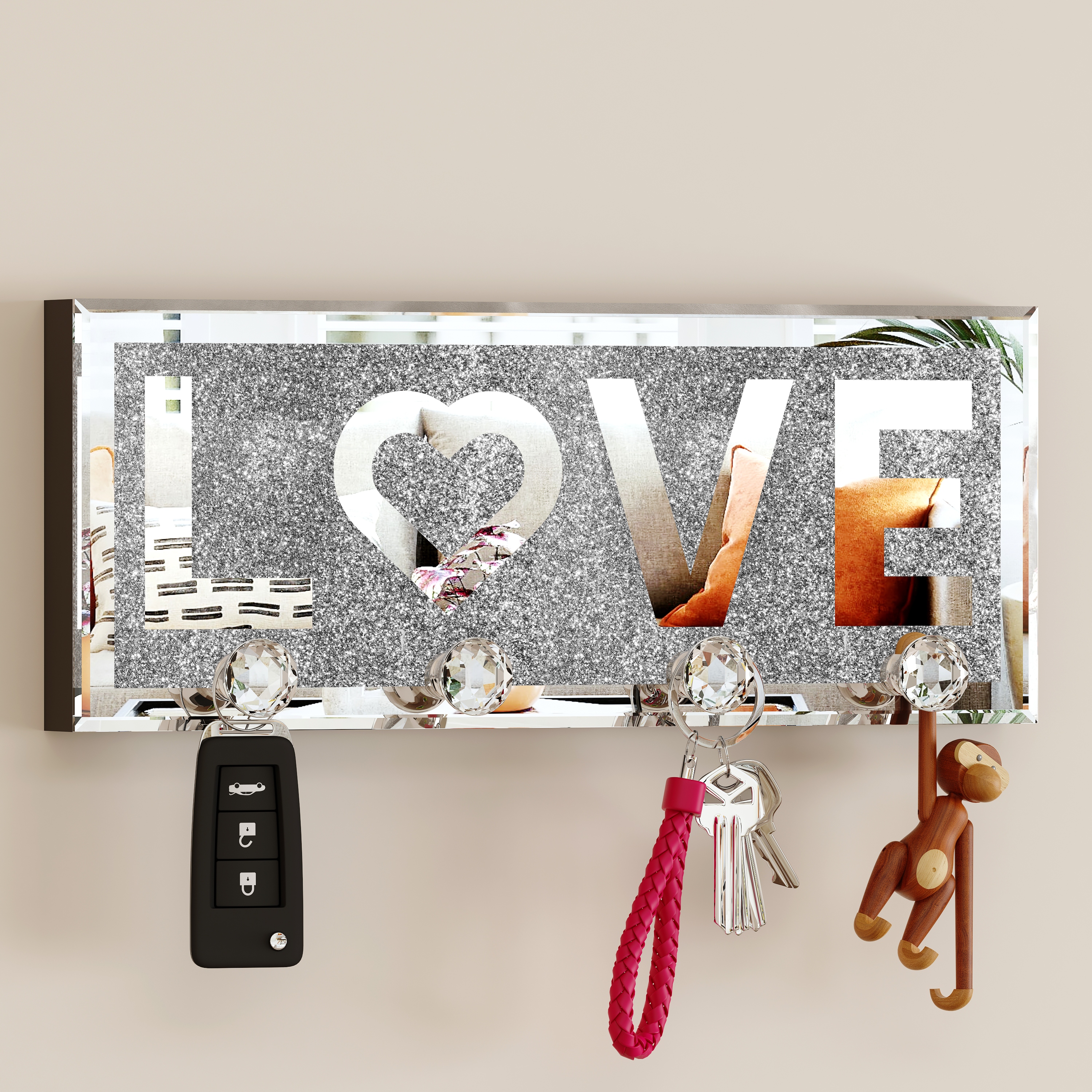 Key holder for wall bed bath and beyond outlet