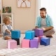 preview thumbnail 7 of 9, 12 Pieces Soft Foam Building Blocks Climbing Foam Cubes Set for Kids - 5.5" x 5.5" x 5.5" (L x W x H)