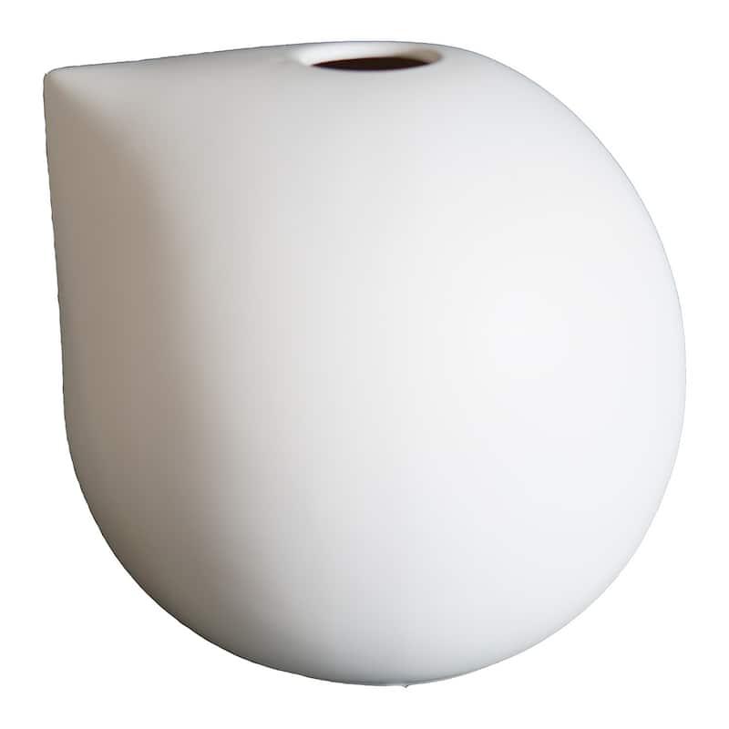 Lg. NIB Vase - White
