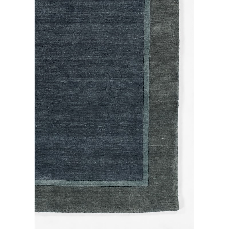 Momeni Beckton Hand Made Wool Blue Area Rug