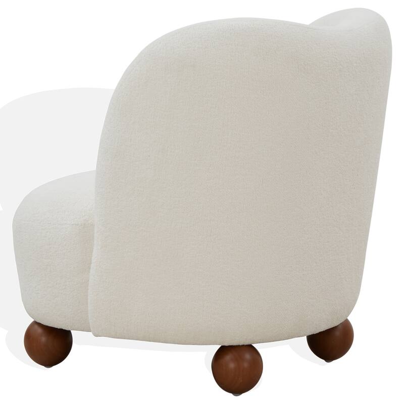 SAFAVIEH Couture Rodolfo Boucle Accent Chair - 28"W x 31"D x 31"H