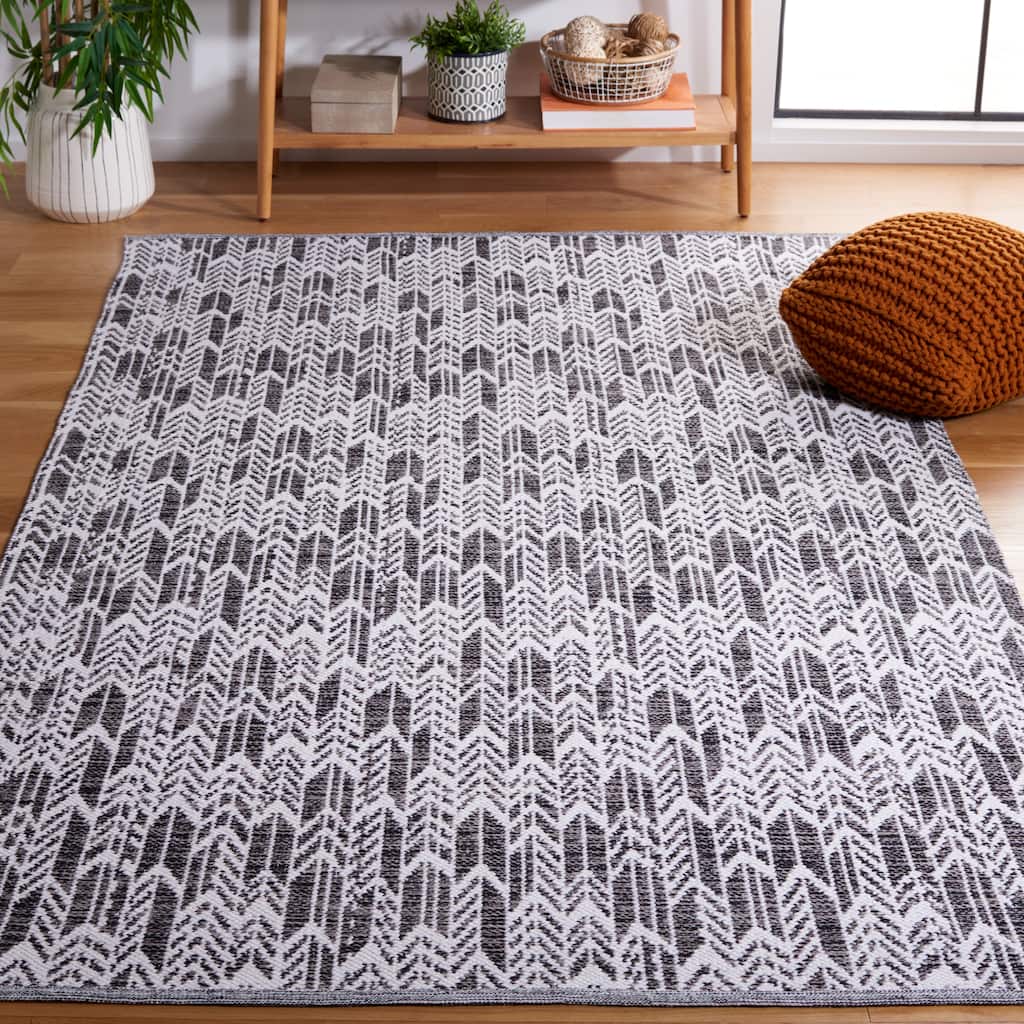 SAFAVIEH Handmade Flatweave Montauk Sjan Casual Cotton Rug