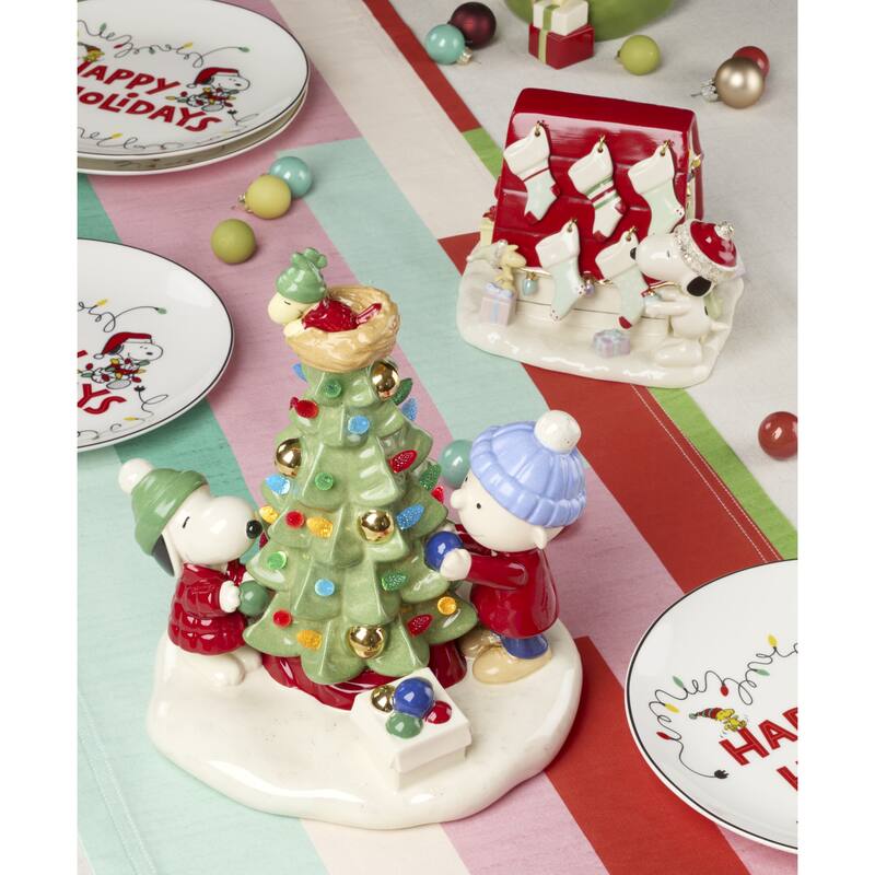 Lenox Snoopy's Christmas Decor for You Figurine