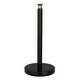 preview thumbnail 7 of 16, Paper Towel Holder Roll Dispenser Stand for Kitchen Countertop & Dining Room Table Modern Style Black and Gold