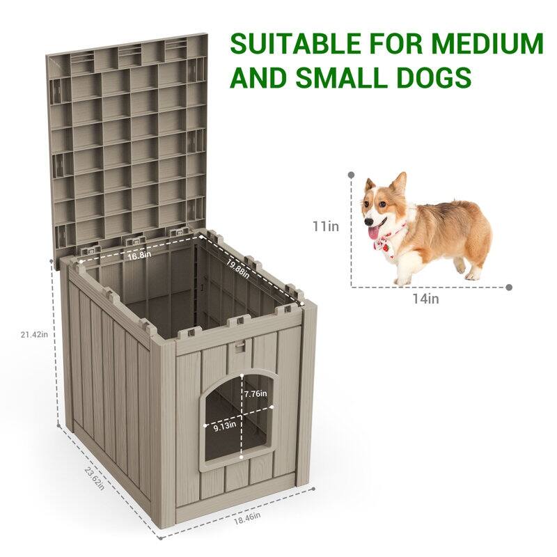Plastic Dog House for Small Sized Dogs