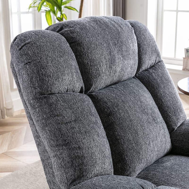 Chenille Power Standard Recliner Chair