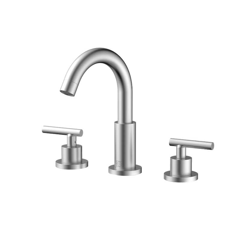 Elegant Lighting FAV-1009 Leah 1.5 GPM Widespread Bathroom Faucet