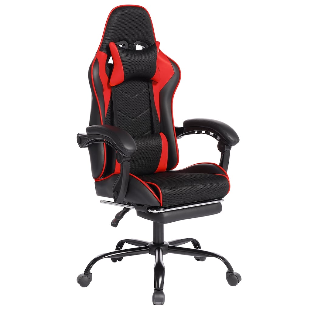 E-sports Gaming Chair Sports Car Driving Seat PU Material Moulded Sponge Comfortable and Safe With Massage